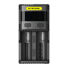 Nitecore SC2 batteriladdare 14500/17335/18650/26650 (2 batterier)
